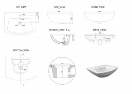 Раковина для ванной Devit Comfort New подвесная 65х49.5 см санфаянс белый 1110123