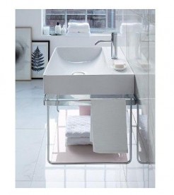 Раковина для ванної Duravit DuraSquare накладна 100х47 см кераміка білий 2353100041