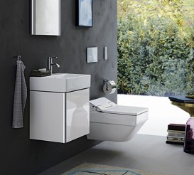 Раковина для ванной Duravit DuraSquare 45х35 см накладная керамика белый 0732450071