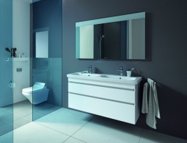 Раковина для ванної Duravit DuraStyle 130х44 см подвійна кераміка білий 2338130000