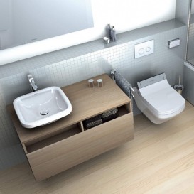 Раковина для ванної Duravit DuraStyle 43х43 см кераміка білий 0349430000