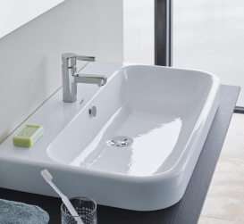 Раковина для ванной Duravit Happy D.2 60х50,5 см керамика белый 2318600027