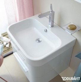 Раковина для ванной Duravit Happy D.2 60х50,5 см керамика белый 2318600000