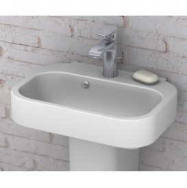 Раковина для ванної Duravit Happy D.2 підвісна 50х36 см кераміка білий 0709500000