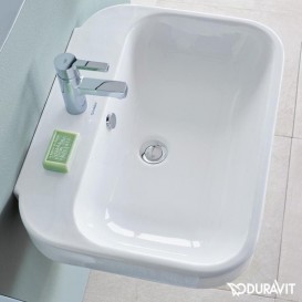 Раковина для ванної Duravit Happy D.2 підвісна 50х36 см кераміка білий 0709500000
