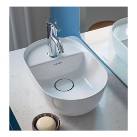 Раковина для ванної Duravit Luv 42х27 см кераміка білий Alpin 0381420000