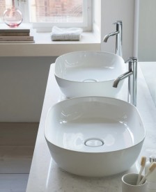 Раковина для ванной Duravit Luv 50х35 см накладная керамика белый 0379500000