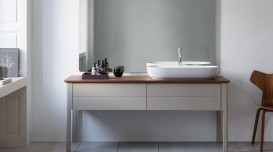 Раковина для ванної Duravit Luv 70х40 см накладна кераміка білий 0379700000