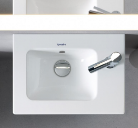 Раковина для ванной Duravit ME by Starck 43х30 см керамика белый Alpin 0723430000