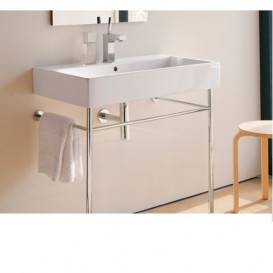 Раковина для ванної Duravit Vero 100х47 см кераміка білий Alpin 0454100027