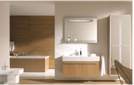 Раковина для ванної Duravit Vero 120х47 см кераміка білий Alpin 0454120027