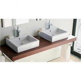 Раковина для ванной Duravit Vero Air 80х47 см шлифованная белый 2350800027