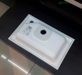 Раковина для ванной Fancy Marble Jessica 49,7х30,4 см искусственный камень белый матовый 3105103