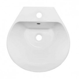 Раковина для ванної Fancy Marble Nila 42х43, 5 см штучний камінь білий матовий 7305103