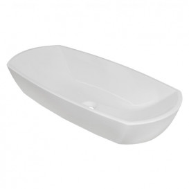 Раковина для ванной Fancy Marble Quant 79,5х39,5 см искусственный камень белый матовый 7606103