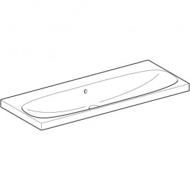 Раковина для ванної Geberit Acanto 120x48 см фарфор білий 501.880.00.3