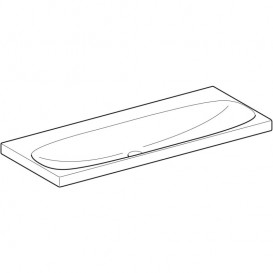 Раковина для ванной Geberit Acanto 120x48 см фарфор белый 501.880.00.7