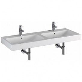 Раковина для ванной Geberit iCon двойная санфарфор белый 124120000