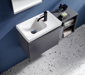 Раковина для ванной Geberit iCon Light 53х31 см с отверстием под смеситель справа санфарфор белый 501.832.00.1