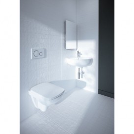 Раковина для ванной Geberit Selnova Compact 45x39,5 см угловая фарфор белый 501.519.00.1