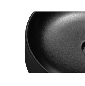 Раковина для ванной Granado Cati ⌀43,6 см кварцит black gbs0101