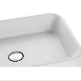 Раковина для ванной Granado Fabero 56х38 см кварцит white gbs1505