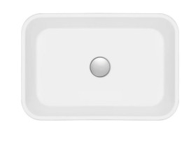 Раковина для ванной Granado Fabero 56х38 см кварцит white gbs1505