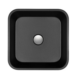 Раковина для ванной Granado Lalin 42х42 см кварцит black gbs1301