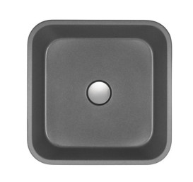 Раковина для ванной Granado Lalin 42х42 см кварцит grafito gbs1309