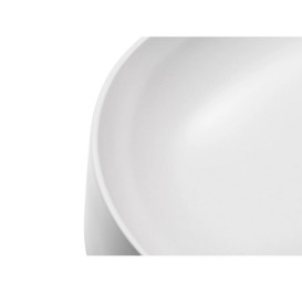 Раковина для ванной Granado Morella 55х42 мраморная крошка Gelcoat ISO white gbs0205g