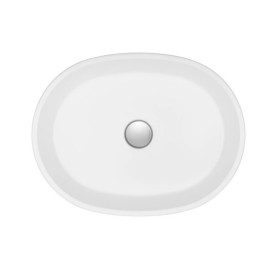 Раковина для ванной Granado Viveiro 54,5х42 см мраморная крошка Gelcoat ISO white gbs1405g