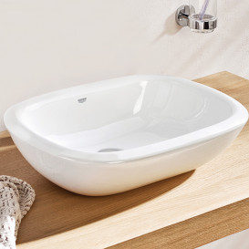 Раковина для ванної Grohe Eurostyle 49,5х38 см кераміка білий альпійський 39216000