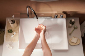 Раковина для ванной Hansgrohe Avalegra AquaUnit 58х47,5 см со смесителем хром 22472000