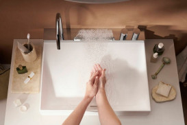 Раковина для ванной Hansgrohe Avalegra AquaUnit 58х47,5 см со смесителем хром 22472000