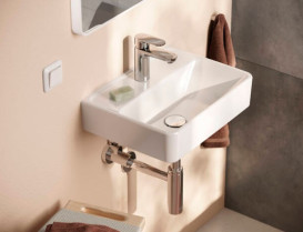 Раковина для ванної Hansgrohe Xanuia Q 45х34 см з отвором без переливу кераміка білий 60230450