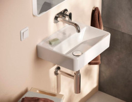 Раковина для ванної Hansgrohe Xanuia Q 45х34 см без отвору без переливу кераміка білий 60231450