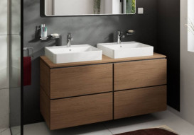 Раковина для ванной Hansgrohe Xanuia Q 55х48 см с отверстием с переливом керамика белый 60238450