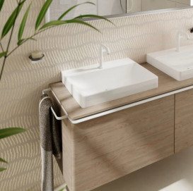 Раковина для ванной Hansgrohe Xelu Q 60х48 см c отверстием без перелива керамика SmartClean белый 61018450