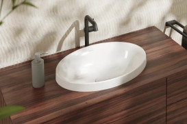 Раковина для ванной Hansgrohe Xuniva D 55х40 см керамика SmartClean белый 61058450