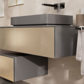 Раковина для ванной Hansgrohe Xuniva Evo E 65х40 см керамика сланцево-серый матовый 60326760