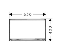Раковина для ванной Hansgrohe Xuniva Evo E 65х40 см керамика сланцево-серый матовый 60326760