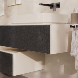 Раковина для ванной Hansgrohe Xuniva Evo E 65х40 см керамика песочно-бежевый матовый 60326780