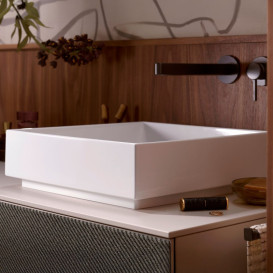 Раковина для ванной Hansgrohe Xuniva Evo E 40х40 см керамика белый 60324450