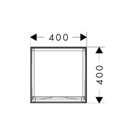 Раковина для ванной Hansgrohe Xuniva Evo E 40х40 см керамика SmartClean HygieneEffect белый 63007450