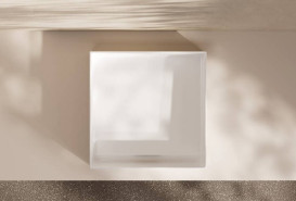 Раковина для ванной Hansgrohe Xuniva Evo E 40х40 см керамика SmartClean HygieneEffect белый 63007450