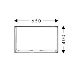 Раковина для ванной Hansgrohe Xuniva Evo E 65х40 см керамика SmartClean HygieneEffect белый 63015450