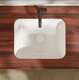 Раковина для ванної Hansgrohe Xuniva Q під стільницю 45х35 см білий кераміка 60154450