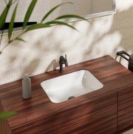 Раковина для ванної Hansgrohe Xuniva Q під стільницю 45х35 см білий кераміка 60154450