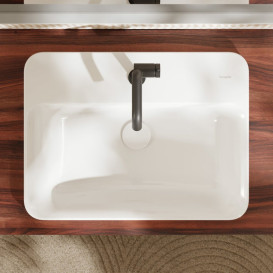 Раковина для ванної Hansgrohe Xuniva Q 55х45 см кераміка білий 60162450