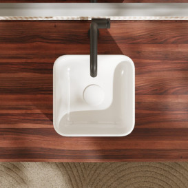 Раковина для ванної Hansgrohe Xuniva Q 30х30 см кераміка SmartClean білий 61074450